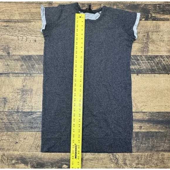 Pact Organic T Shirt Dress Womens Small Organic Cotton Sleeveless Gray - Picture 2 of 8